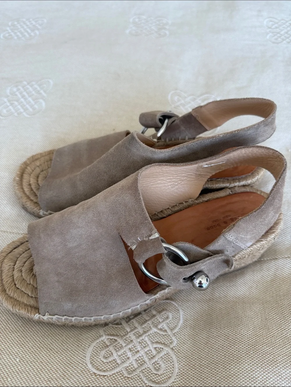 rag & bone suede upper